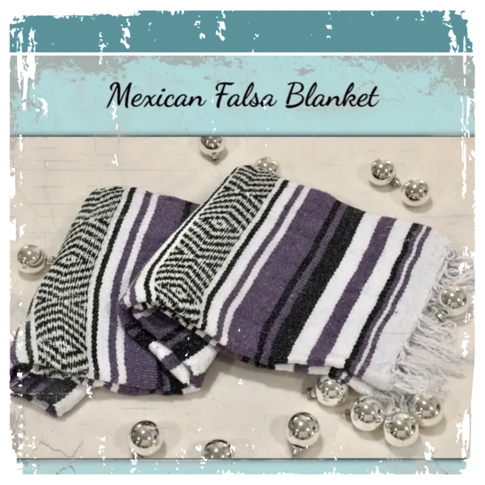 Mexican Falsa Blanket/Throw